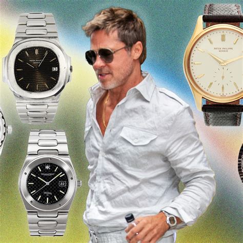 A Closer Look at Brad Pitt's Insane Watch Collection .